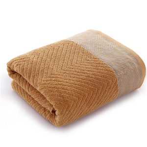 Customized Jacquard Cotton Bath Towels Sets Hotel Supply Made In China