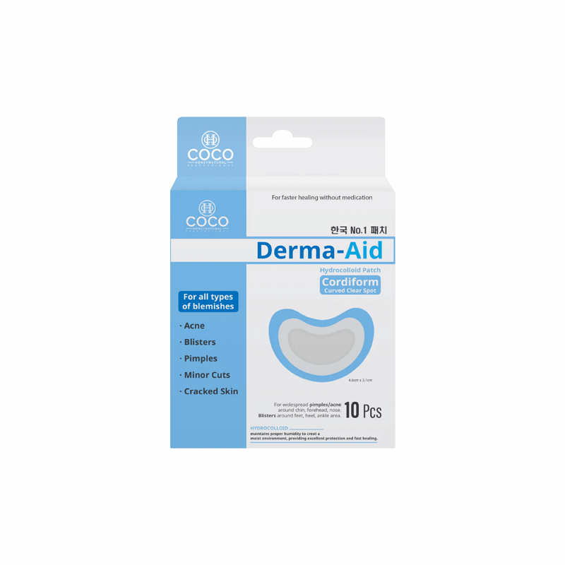 Derma Aid_Cordiform_Acne patch_Heal patch_Heart pimple patch