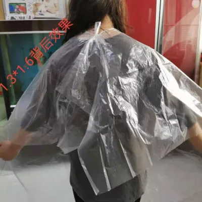 Disposable Hairdressing Cape Vest for Home and Salon