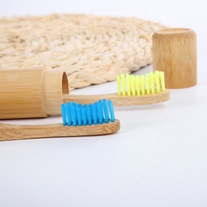 Eco Friendly 100% biodegradable bamboo toothbrush 10pack