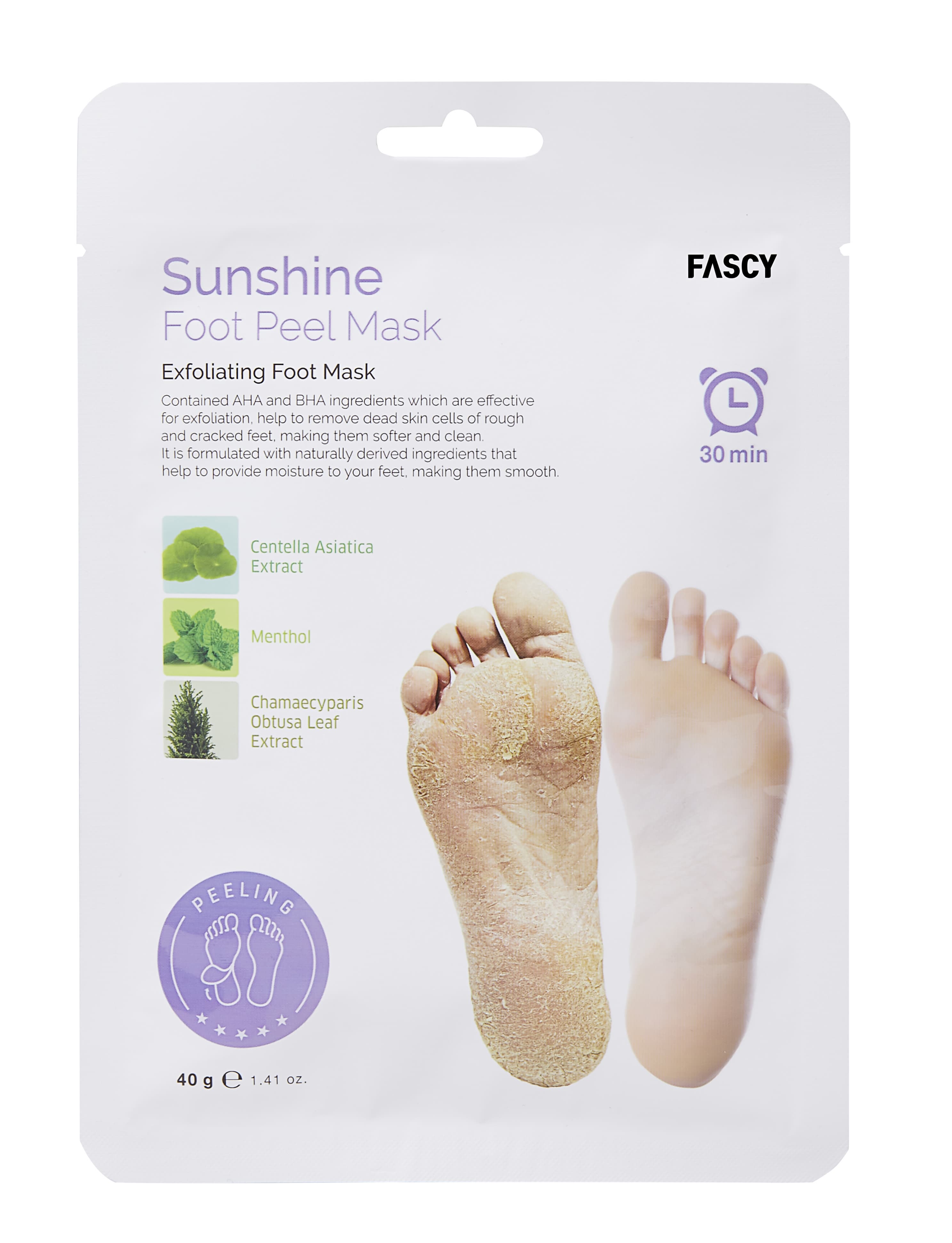 [FASCY]  Sunshine Foot Peeling Mask, 40g