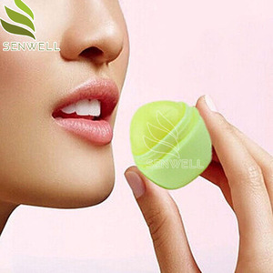Fashion Moisturizing Mini Muti Nature Furit Flavor Organic Ball Lip Balm