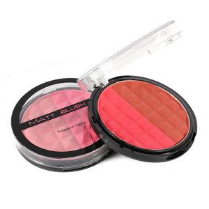 Fashion New Single makeup cosmetics  Color Bright private label Blush Face Cheek Matte Blush