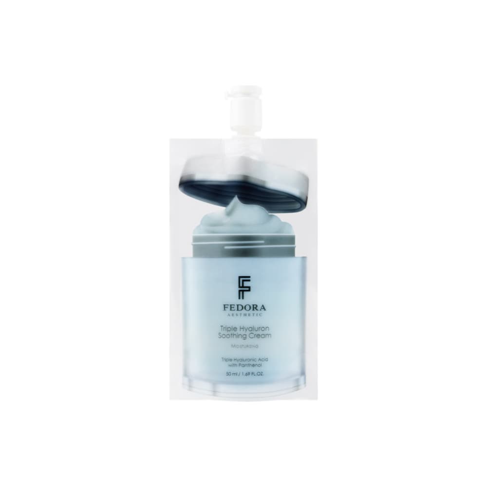 Fedora Triple Hyaluron Soothing Cream 50ml moisturizing cream, skin care, aesthetic products