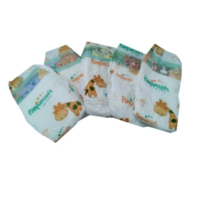 Free Sample Wholesale Panpansoft Magic Tape Disposable Baby Diapers Manufacturer in Fujian