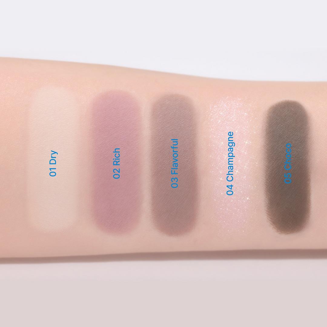 (Fwee) Pocket Eye Palette [Ep05 Grape Bonbon] 6.6g