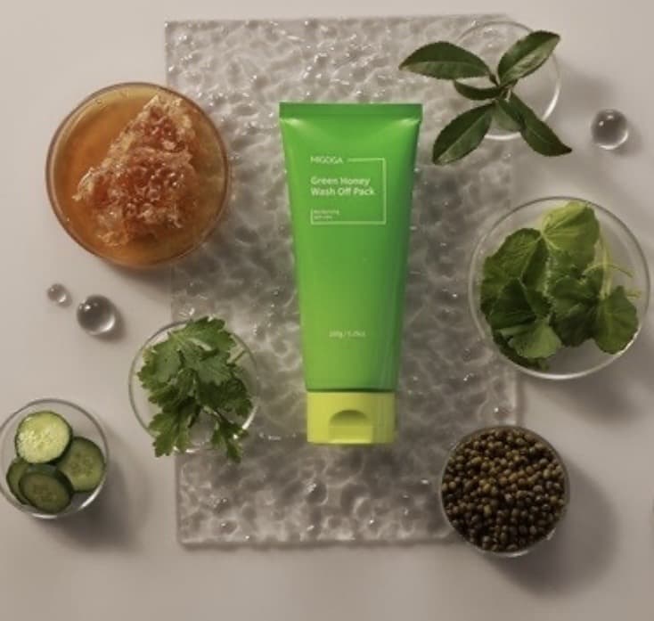 Green Honey Wash Off Pack – Natural Honey Moisturizing Facial Mask