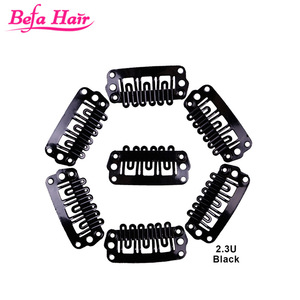 Hair Extension Tool Snap Clip Silicon Clip Stainless Clip