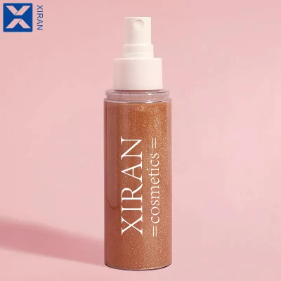 High Quality Shimmer Spray Glow Body Face Highlighter Private Labe