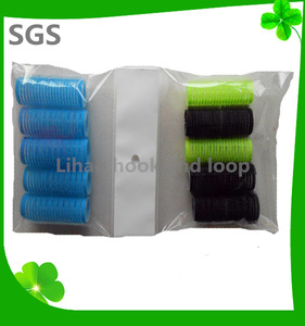 hook hair roller with aluminium layer/plastic hair rollers/hair roll