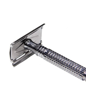 Hot Selling High Quantity Double Edge Safety Razor With Stainless Steel Handle For Men