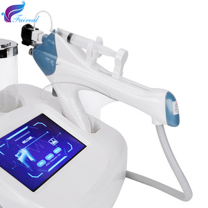 hydrodermabrasion machine water peeling small bubble facial machine skin meso injection mesotherapy gun