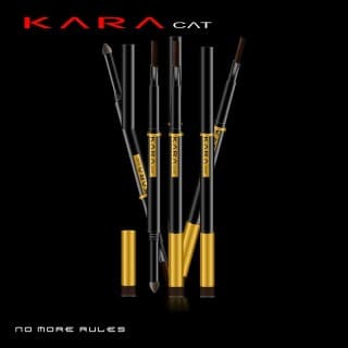Kara Cat Eyebrow Pencil &amp; Brush