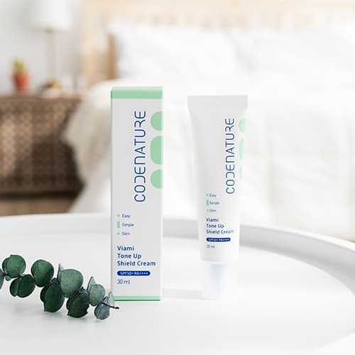 Korean cosmetics - CODENATURE VIAMI TONE UP SHIELD CREAM