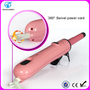 Korean hair care products led rotating hair curler hair curling iron