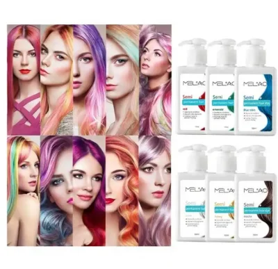 Korean Semi Permanent Hair Dye Hair Color Cream Hair Dye Professional Depositing Conditioner Cream