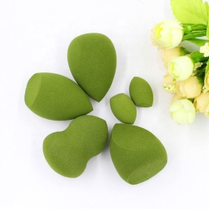 Latex free soft vegan make up foundation blender beauty cosmetic tools powder puff makeup sponge