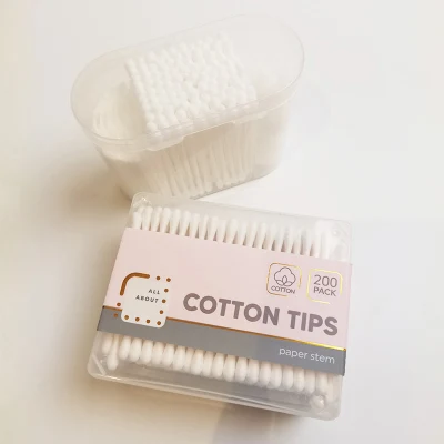 Low Price Convenient Use Sterile Plastic Stick Cleaning Cotton Swabs