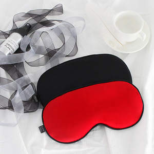 Manufacturer direct selling cold and hot silk eye mask sleeping compress gel beads for reduce swelling