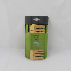 Natural Bamboo Hair Comb Mini Pocket Comb