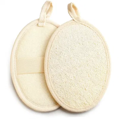 100% Natural Sisal Cotton Hemp Fiber Loofah Exfoliating Remove Dead Skin Sponge Scrubber Bath Glove