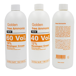 OEM 1000ml Factory Natural Bulk hydrogen peroxide price Oxygen Milk For hair dye