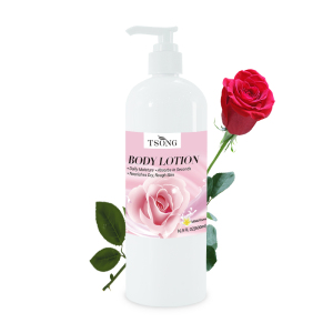 Oem 500Ml Rose Milk Skin Care Natural Body Butter Cream Body Lotion Skin Whitening