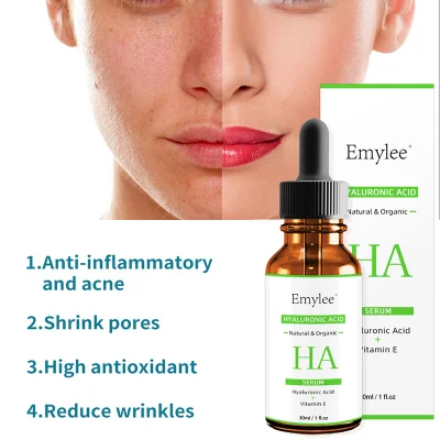 OEM Custom Face Skin Care Essence Serum Kit Anti Wrinkle Whitening Moisturizer Retinol Hyaluronic Acid Vitamin C Serum Set