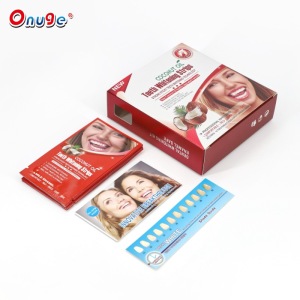 Onuge Teeth Whitening Strips Once A Day 14 Days A Treatment