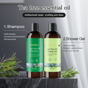 Organic Tea Tree Natural Shampoo Repairs Damaged Hair
