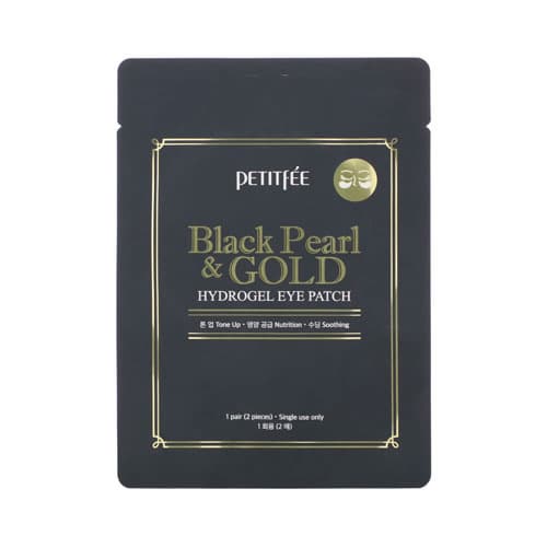 [PETITFEE] Black Pearl& Gold Hydrogel Eye Patch 2ea