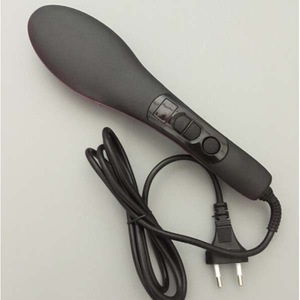 Popular Ceramic Fast Electric Brush Hair Straightener