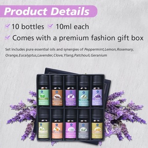 Private Label Skin care Aromatherapy Essential Oils Set Therapeutic Essential Oil for Aroma diffuser