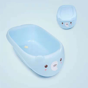 Professional Baby Care Products, Transparent Plastic Hospital Baby Bathtub/