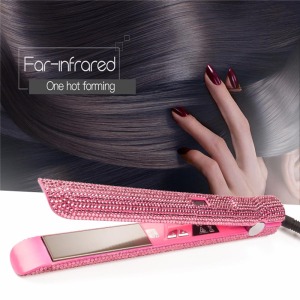 Professional styling tools hair flat iron wholesale hair straightener flat iron titanium fast heat hair straightener online