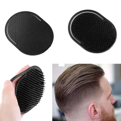 Shampoo Comb Pocket Men Beard Mustache Palm Scalp Massage Black Hair Care Travel Portable Hair Comb Brush Styling Tools