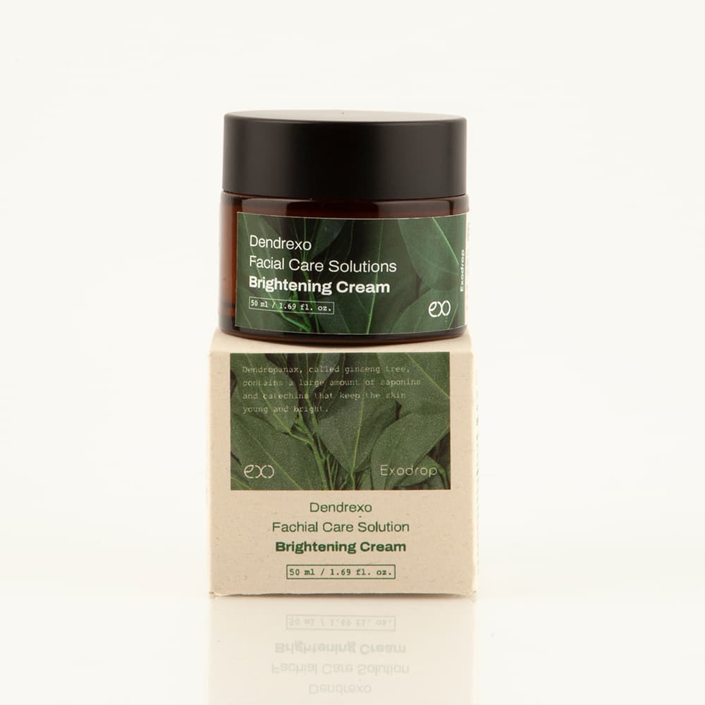 Skincare - Moisturizing Cream [Vegan, Containing Ginseng tree Exosome-Brightening,Quick-Absorbing] 