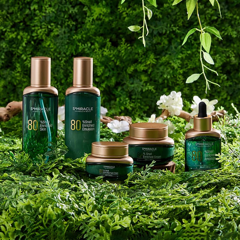 S+MIRACLE Snail Enriched Skin Care Set