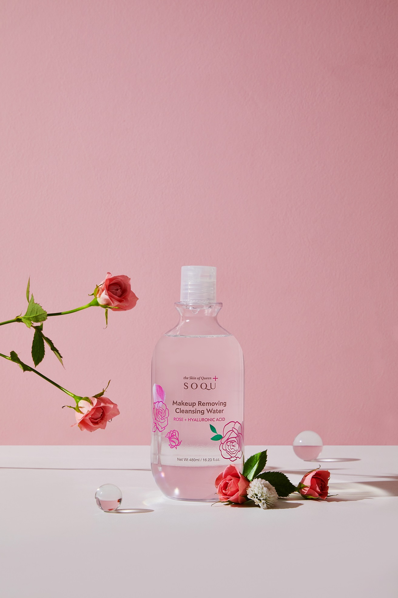 SOQU Rose Line (Mist, Cream, Serum, Cleanser)