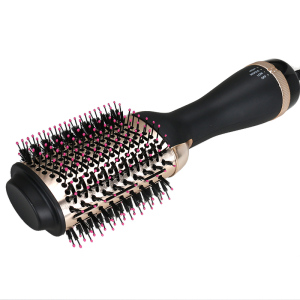 Ulelay one step hair brush blow dryer hot air brush rotating styler with 110v and 220v wholesale