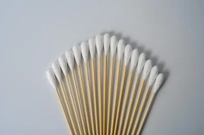 Wholesale Eco Friendly Shincare Customized Logo Long Bamboo Makeup Cotton Buds