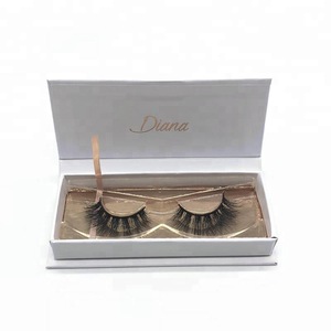 Wholesale Private Label 100% Real Silk Fiber 3D Faux Mink False Eye Lashes