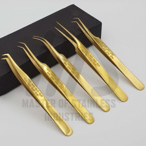 Eyelash Tweezers for false eyelash extensions