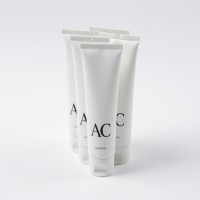 100g 150g 200g 250g Hot Sale PE Plastic Tube Round Shape Empty Face Cleasing Tube Cosmetic Packaging for Skin Care