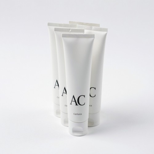 100g 150g 200g 250g Hot Sale PE Plastic Tube Round Shape Empty Face Cleasing Tube Cosmetic Packaging for Skin Care