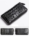 Thailand Crocodile Leather Wallet Men's Long Handbag Casual Business Clutch Bag Men's Bag Multi-Card Leather Clutch Tide