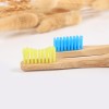 New Style colorful round bamboo toothbrush Wholesale Wooden Bamboo Toothbrush