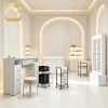 Beauty Salon Rolling Trolley with Multi Storage Drawers and Lockable Silent Casters for Nail Salon and Hair Styling Studio