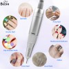 Wholesale bling diamond nail polisher drill machine with pen handpiece electric rechargeable professional portable nail drill