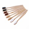 1pcs Toothbrush Natural Bamboo Handle Rainbow Whitening Soft Bristle Bamboo Toothbrush Eco-friendly Tooth Teeth Brush Oral Care